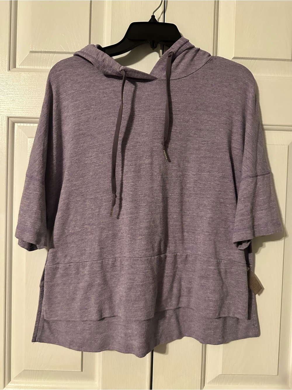 Calia Light Purple Short Sleeve Hoodie